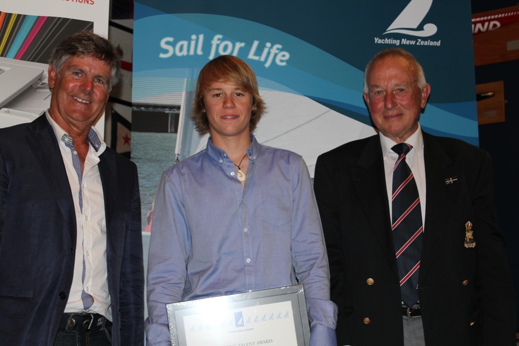 Emerging Talent Award winner - supported by OKI - Isaac McHardie - 2012 Yachting Excellence Awards © Jodie Bakewell-White